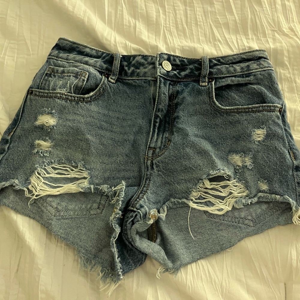 Pacsun Festival High Rise Denim Short